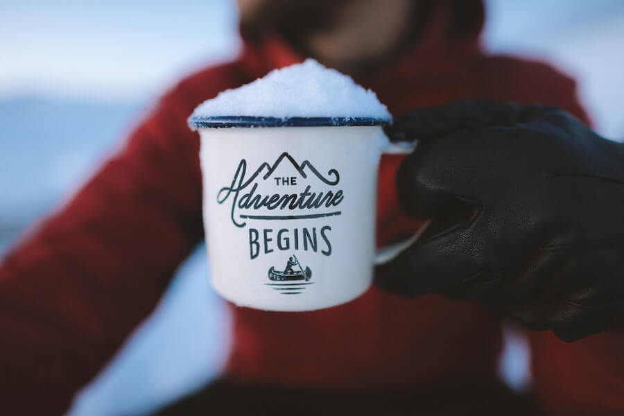 Tasse Das Abenteuer beginnt