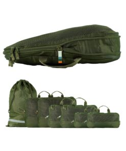 Packing Cubes Forest Green 7 pcs Set